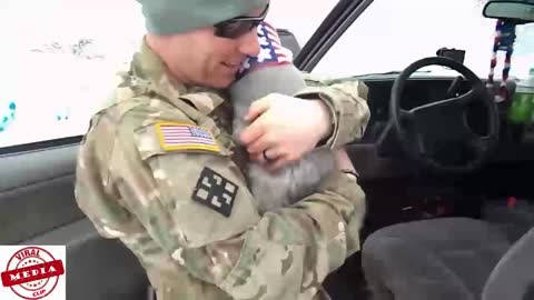 Dogs Welcoming Soldiers Home Compilation Part_7