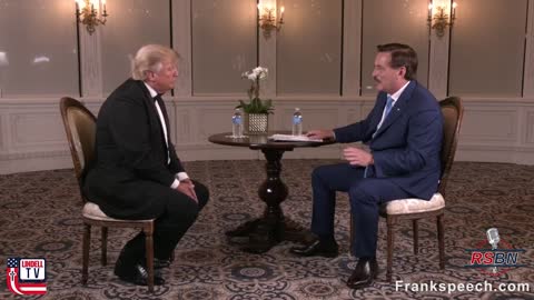 HD: President Donald J Trump interviews with MyPillow CEO Mike Lindell