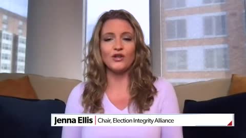 Jenna Ellis NAILS IT - time to decertify the 2020 election.
