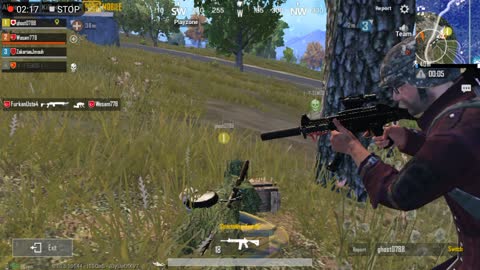 Sniper Shooter Hides In Green Corn Pubg Game