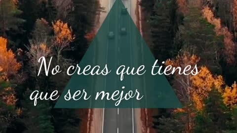 No tienes que ser mejor que los demas | Motivación - Positivo - Sueños