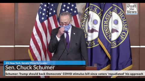 Schumer: Trump should back Democrats' COVID stimulus bill since voters 'repudiated' his approach