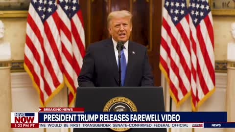 Politics - President Trump's Farewell Address