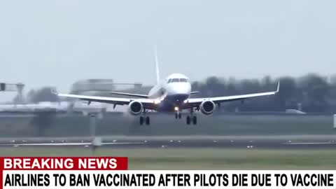 BREAKING!! Airlines Begin To Ban "Vaccinated" People After Pilots Die Due To Vaccine