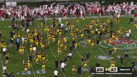 Alabama vs Michigan 2024 Highlights from Alabama vs. Michigan CFP Semifinal