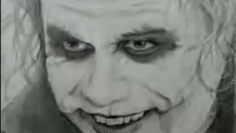 Drawing DC - Heath Ledger as The Joker
