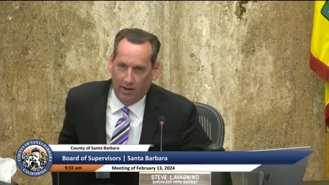 Steve Lavagnino uncomfortable after public comments to Board of Supervisors 13 Feb 2024