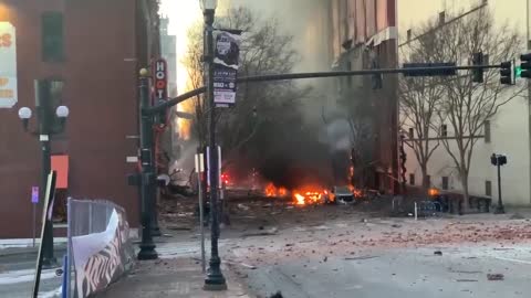 Nashville AT&T Explosion Aftermath #!
