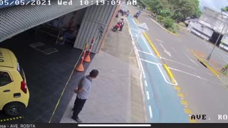 La muerte de ‘Andy’ en Bucaramanga quedó grabada en un video