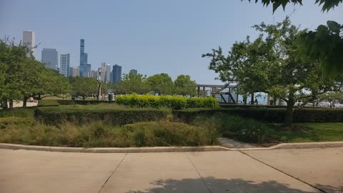 Chicago's Museum Campus on 8/4/2021