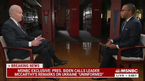 Biden says those against sending billions to Ukraine are ignorant