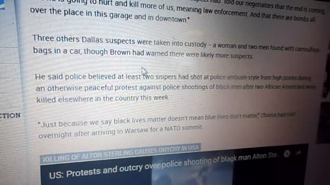 Dallas Police Shooting Hoax Exposed 36 - Printed Story Lies Totally Debunked