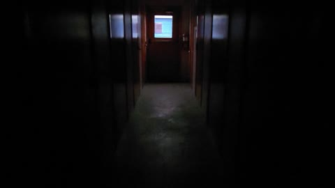 Dark hallway