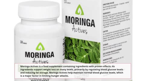 Moringa Actives Weight Loss review