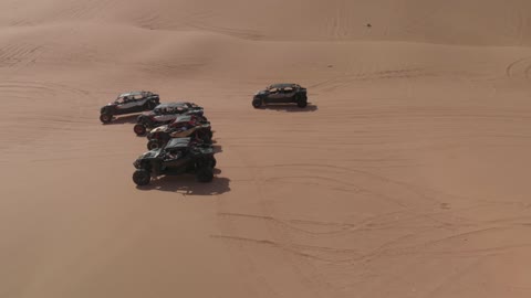 Car Race in the Desert