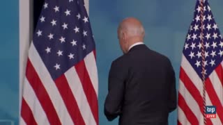 Biden Turns His Back on Questions Yet Again...