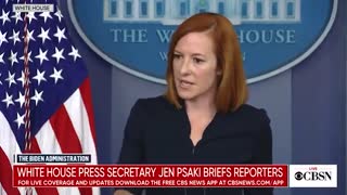 JEN PASKI'S BLOOD TURNS TO LAVA WHEN ASKED HOW MANY VACCINATED WHITE HOUSE STAFF HAVE COVID