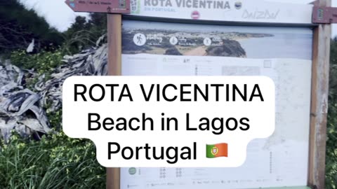 ROTA VICENTINA Beach in Lagos Portugal 🇵🇹