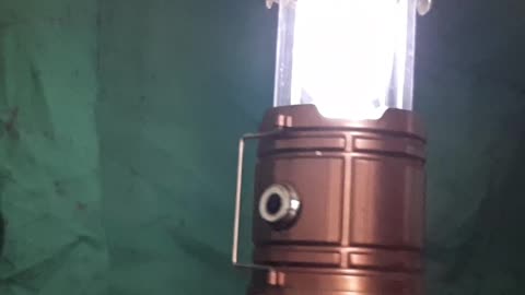 Portable Solar Torch Camping Lantern