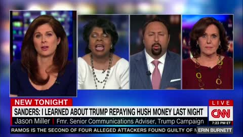 Embarrassed April Ryan tries to walk over Trump's spokesman after Sanders' beatdown!