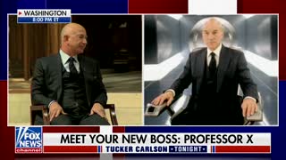 Tucker Describes The STRIKING Resemblance Jeff Bezos Has To Professor X