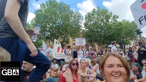 #LIVE Downing Street Anti Lockdown Protest (14.06.21)