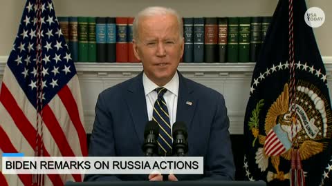 President Biden delivers remarks on new actions against Russia