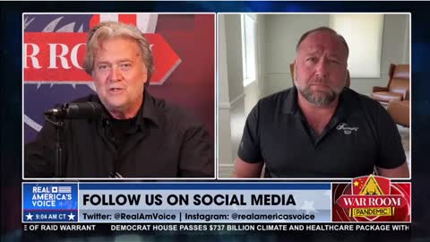 Alex Jones on The War Room: "If They're Able to Silence Me, They'll Be Able to Silence Everybody"
