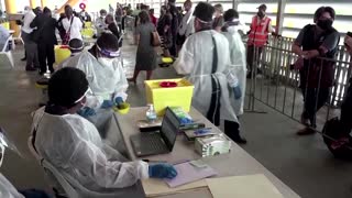 Papua New Guinea begins COVID-19 inoculations