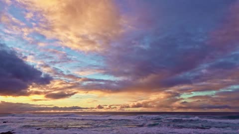 The Beauty of the Ocean at Sunset