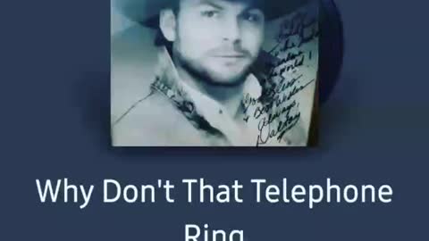 Why don't that telephone ring