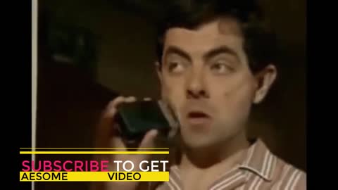 Mr.Bean ! Wonderful Funny Clips! Mr.Bean in Train!