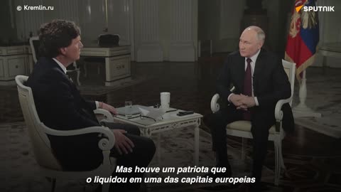 Tucker CarlSon • InterView Vladimir Putin • PT-BR by Sputnik • brasil247 (2024,2,10)