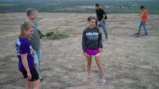 Hacky Sack on Enchanted Rock