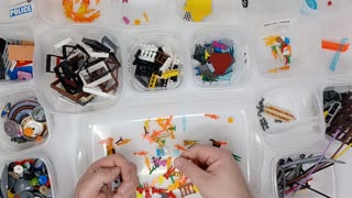 Sorting Lego 'D-H' categories
