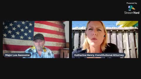 Live Interview w/Constitutional Attorney Katherine Henry 110921