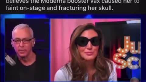 ( -0294 ) Heather McDonald talks to Dr. Drew - She Fainted 3 Weeks After Her Booster - Oh, Guess What, That's When The Majority of Adverse Events Are!!!?