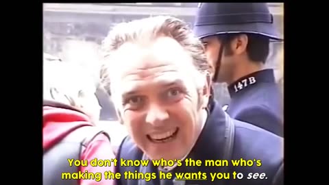 "Destroy your TV, now! Obey no orders! That's all I can say" British actor Rik Mayall's last cryptic message.