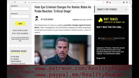 Feds Eye Criminal Charges For Hunter Biden As Probe Reaches 'Critical Stage'