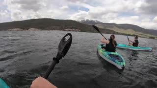 Kayaking the Deer Creek Reservoir Utah