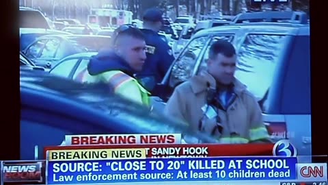 'Vice Principle Shot in The Foot @ Sandy Hook Ambulance Loaded & Blocked @ Firehouse' - 2013
