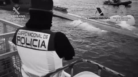 Ananova - Moment First EU Narco-Submarine Is Pulled From Water