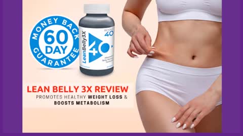 LEAN BELLY 3X - Lean Belly 3X Does Work!!
