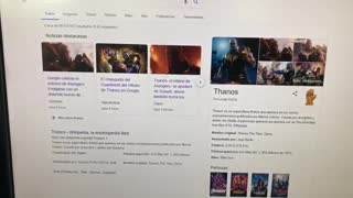 Thanos en Google