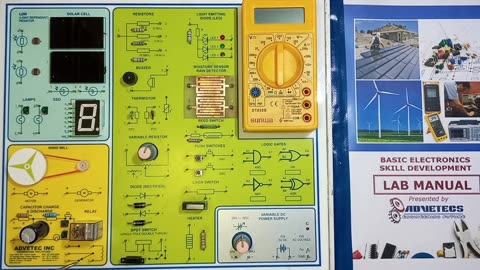 Electronics Lab demonstration video | Practical Lab manual | Basic Electronics