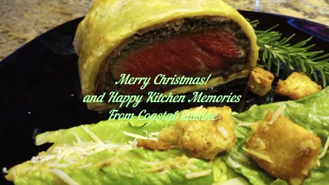 Beef Wellington for Christmas