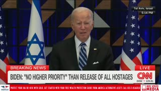 Joe Biden Claims To Be A Wartime President While In Israel | Campaigning?