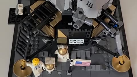 Lego apollo 11 lunar lander