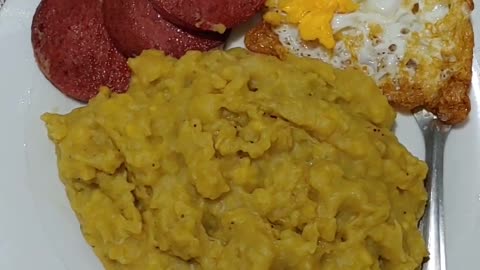 Mangu de platano verde