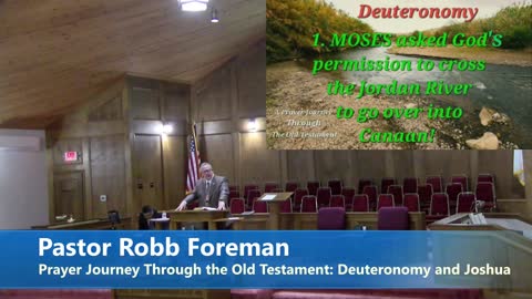 Prayer Journey Through the Old Testament: Deuteronomy and Joshua